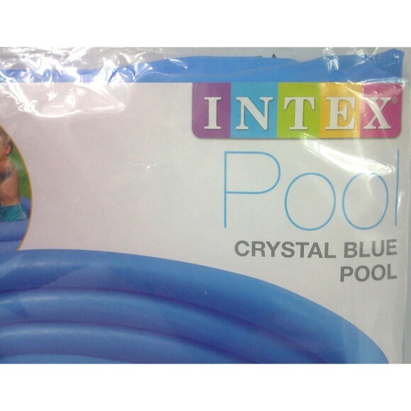 Intex Crystal Blue Pool Baby Swimming Inflatable Pool 45 x 10 Age 2+ New Sealed - Picture 3 of 4